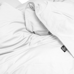 Egyptisch Katoen Uni Dekbedovertrek Wit 140 x 200/260