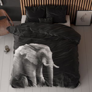 Elephant Zwart 240 x 200/220