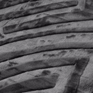 Embossed Zeta Deken Antraciet 200 x 240