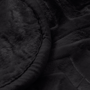 Embossed Zeta Deken Zwart 200 x 240