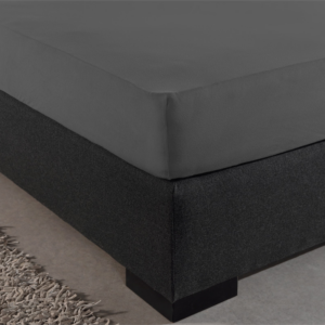 Enkel Jersey 135 gr. Hoeslaken Antraciet 160/180 x 200