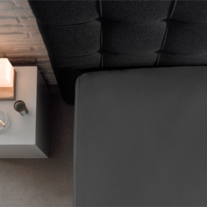 Enkel Jersey 135 gr. Hoeslaken Antraciet 190/200 x 200/220