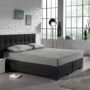 Enkel Jersey 135 gr. Hoeslaken Grijs 140 x 200