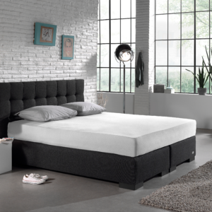 Enkel Jersey 135 gr. Hoeslaken Wit 160/180 x 200