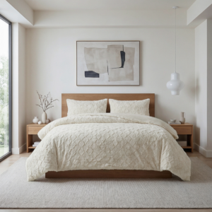 Faux Fur Syon Crème 200 x 200/220