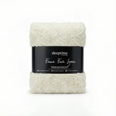 Faux Fur Syon Crème 240 x 200/220