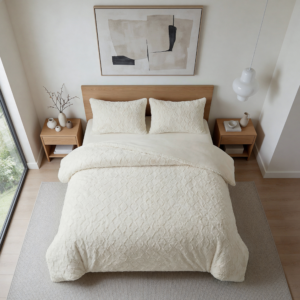 Faux Fur Syon Crème 240 x 200/220