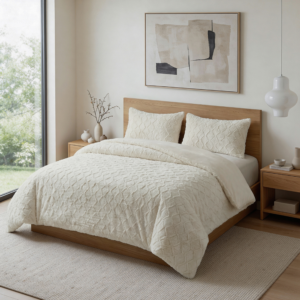 Faux Fur Syon Crème 240 x 200/220