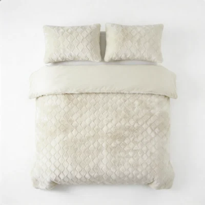 Faux Fur Syon Crème 240 x 200/220