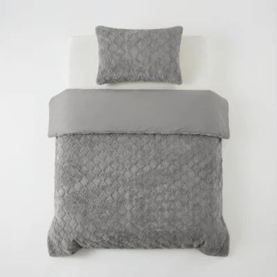 Faux Fur Syon Grijs 140 x 200/220