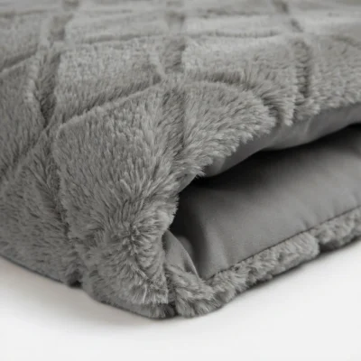 Faux Fur Syon Grijs 240 x 200/220