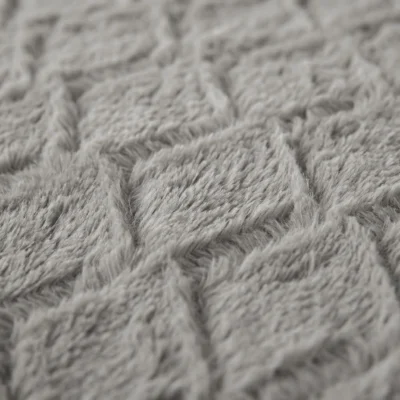 Faux Fur Syon Grijs 240 x 200/220