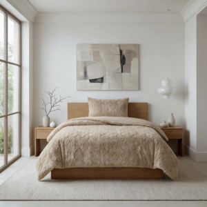 Faux Fur Syon Taupe 140 x 200/220