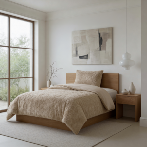 Faux Fur Syon Taupe 140 x 200/220