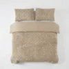 Faux Fur Syon Taupe 200 x 200/220