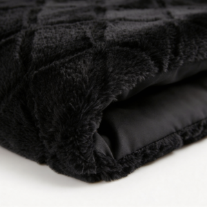 Faux Fur Syon Zwart 240 x 200/220