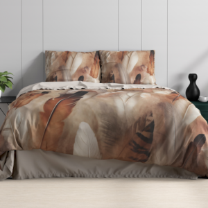 Feathura Taupe 200 x 200/220