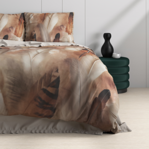 Feathura Taupe 240 x 200/220