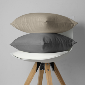 Flanel 2 in 1 Kussenslopen Antraciet