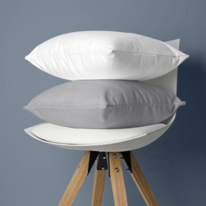 Flanel 2 in 1 Kussenslopen Wit