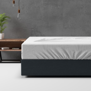 Flanel Basic Hoeslaken Wit 140 x 200