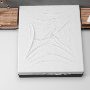 Flanel Basic Hoeslaken Wit 140 x 200