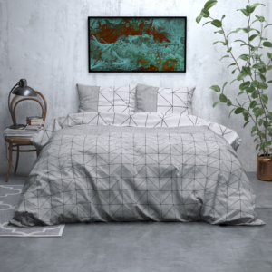 Flanel Gino Grijs 140 x 200/220