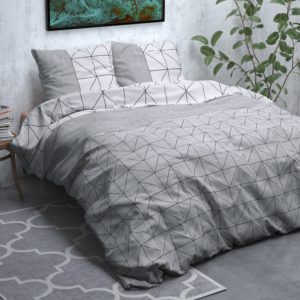 Flanel Gino Grijs 140 x 200/220