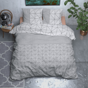 Flanel Gino Grijs 200 x 200/220