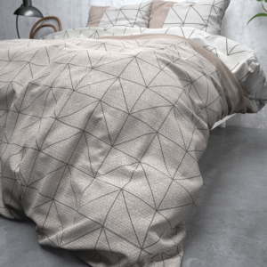 Flanel Gino Taupe 240 x 200/220