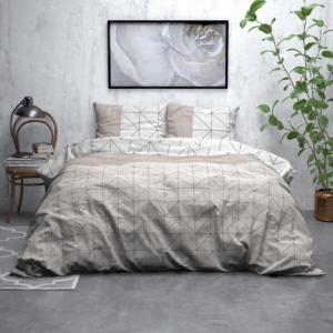 Flanel Gino Taupe 240 x 200/220