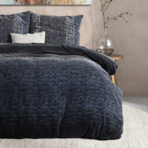 Flanel Gradient Knits Blauw 200 x 220