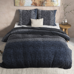 Flanel Gradient Knits Blauw 240 x 220