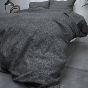 Flanel Jason Antraciet 200 x 200/220