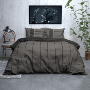 Flanel Kees Taupe 200 x 200/220