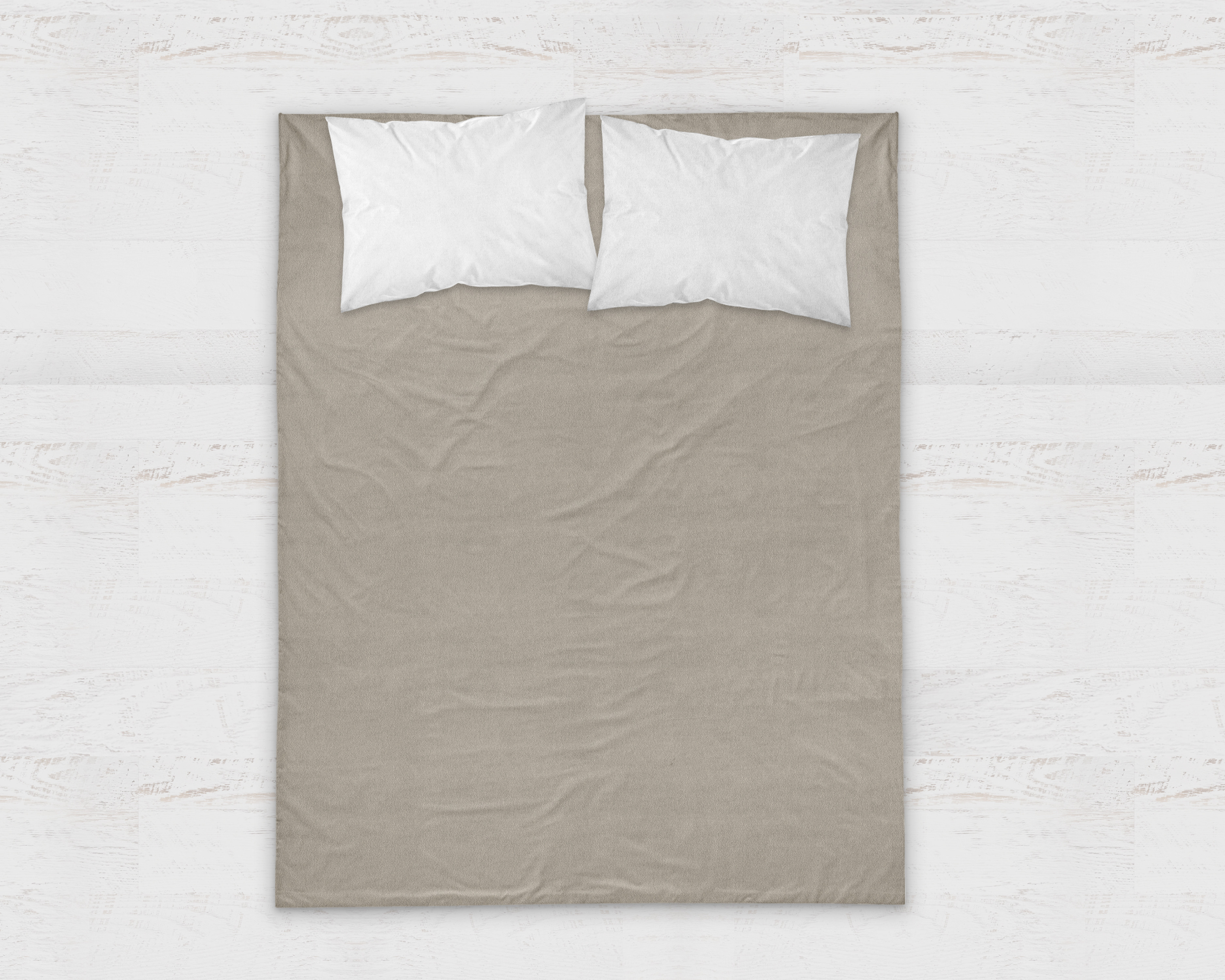 Flanel Premium Laken Taupe 150 x 250