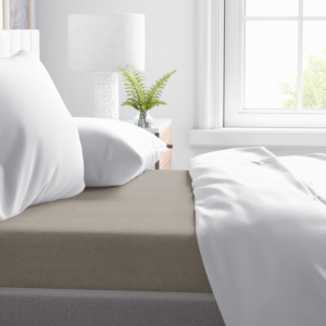 Flanel Premium Laken Taupe 150 x 250