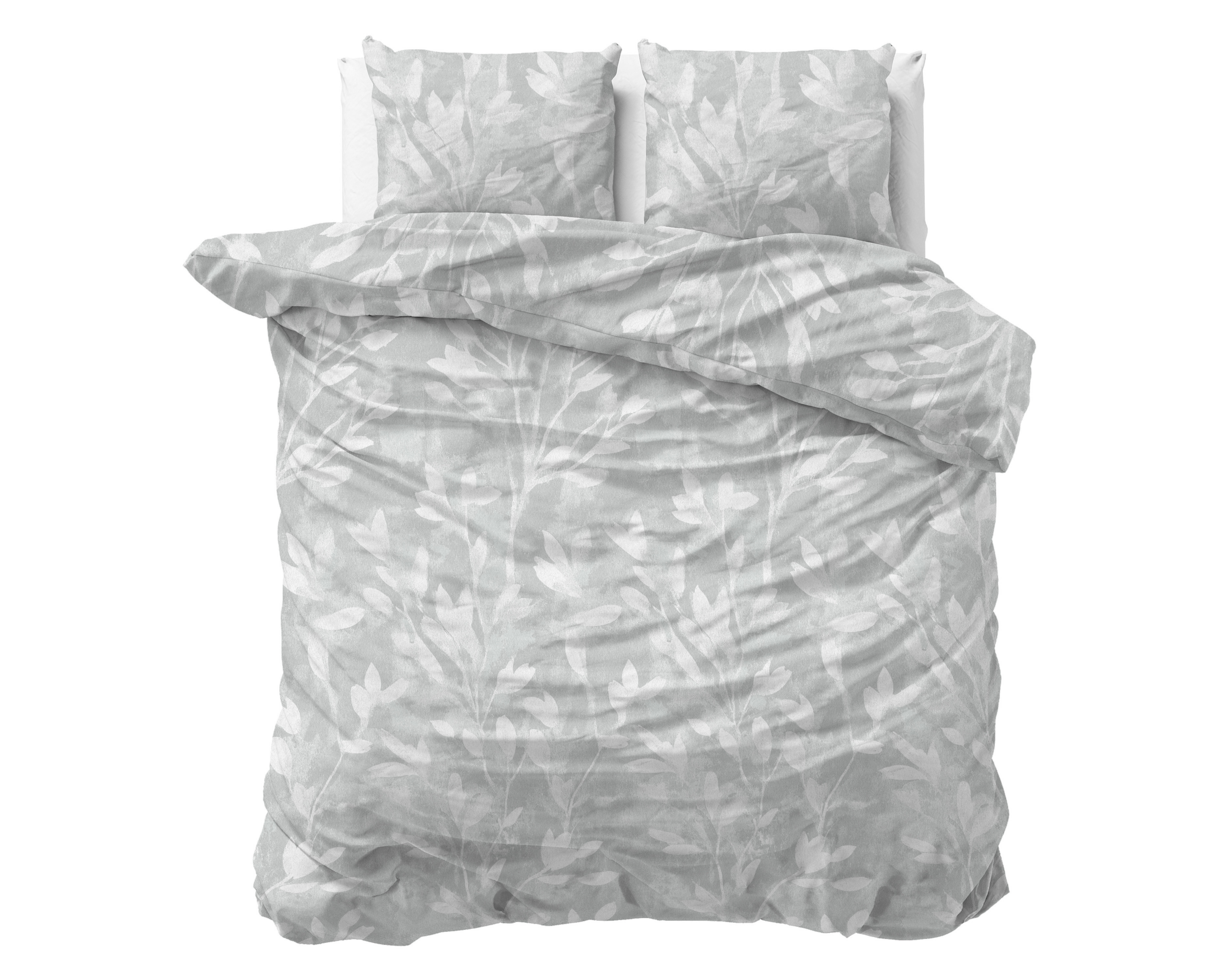 Flanel Rosa Grijs 200 x 200/220