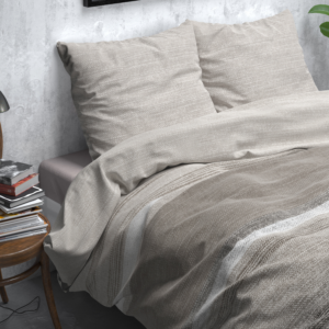 Flanel Stone Stripe Taupe 240 x 200/220