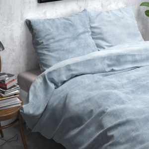 Flanel Washed Cotton Blauw 140 x 200/220