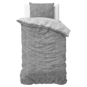 Flanel Washed Cotton Grijs 140 x 200/220