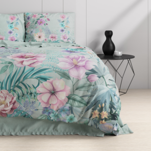 Flore Blauw 140 x 200/220