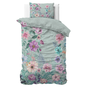 Flore Blauw 140 x 200/220