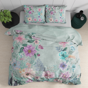 Flore Blauw 140 x 200/220