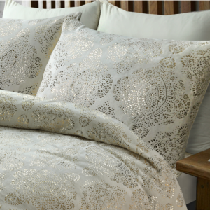 Glamour Flanel Art Foil Creme 240 x 200/220