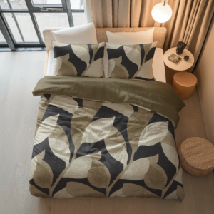 Graphic Garden Antraciet 200 x 200/220