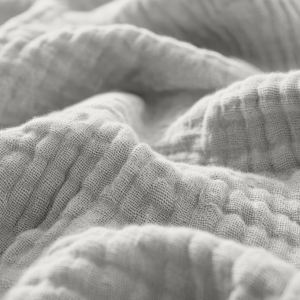 Hoeslaken Mousseline Créme 180 x 200 + 30