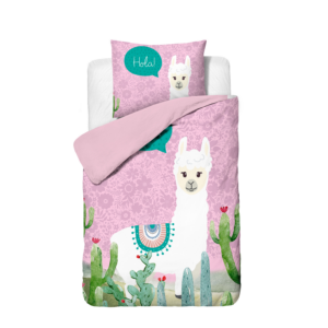 Hola lama Roze 140 x 200/220