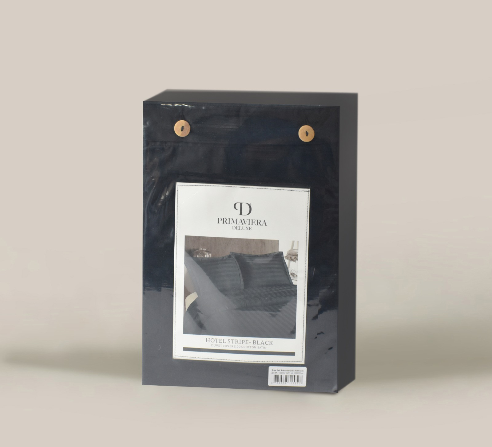 Hotel Stripe Antraciet 140 x 200/260