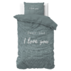 I Love Bed Groen 140 x 200/220